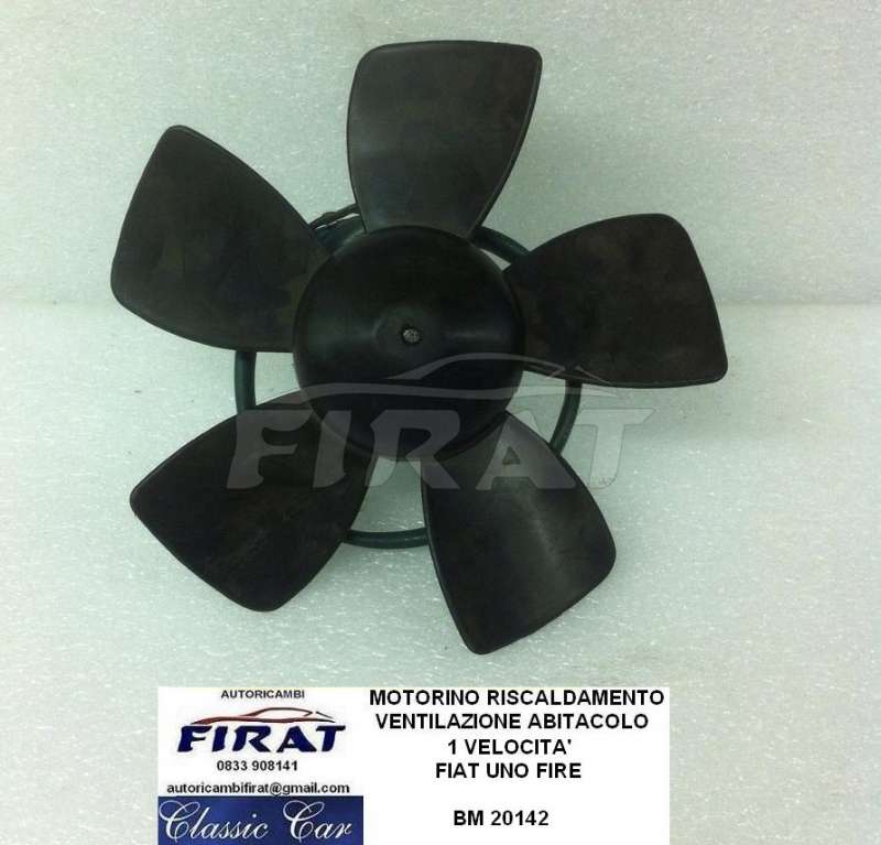 MOTORINO RISCALDAMENTO FIAT UNO 1V 20142